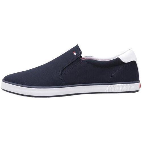 Tommy Hilfiger ICONIC SLIP ON SNEAKER Marine - Chaussures Baskets basses  Homme 79,90 €