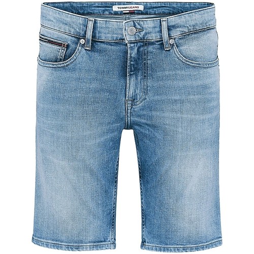 Vêtements Homme Shorts / Bermudas Tommy Black Jeans Short en jean Scanton  ref 52903 Denim Bleu