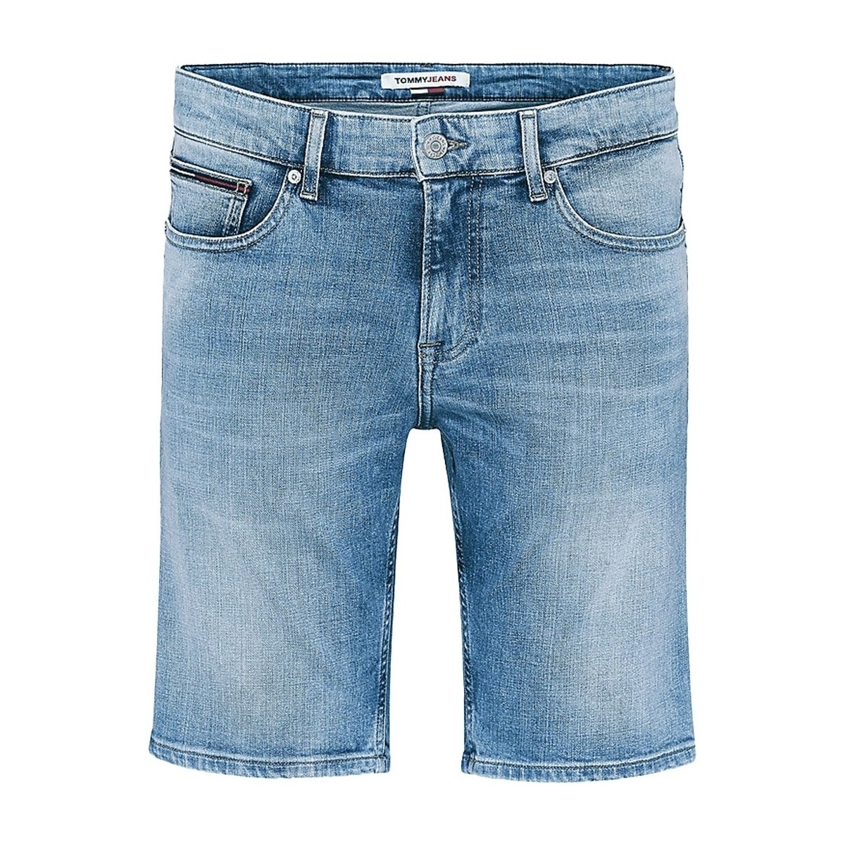Vêtements Homme Shorts / Bermudas Tommy Jeans Short en jean Scanton  ref 52903 Denim Bleu