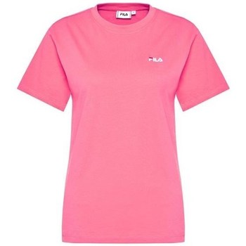 Vêtements Femme T-shirts manches courtes Fila Jumbler V Kids FFK0052.50007 Fila Navy Rose