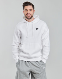 Vêtherma Homme Sweats Nike NIKE SPORTSWEAR CLUB FLEECE Blanc / Noir