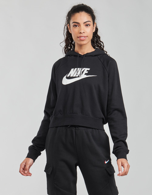 Vêtements Nike NIKE SPORTSWEAR ESSENTIAL Noir / Blanc - Livraison Gratuite 