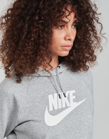 Sweats Nike NIKE SPORTSWEAR ESSENTIAL Gris / Blanc - Livraison Gratuite 