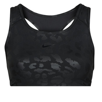 Vêtements Femme Brassières de sport Nike W NP DF SWSH LEPARD SHINE BRA Noir