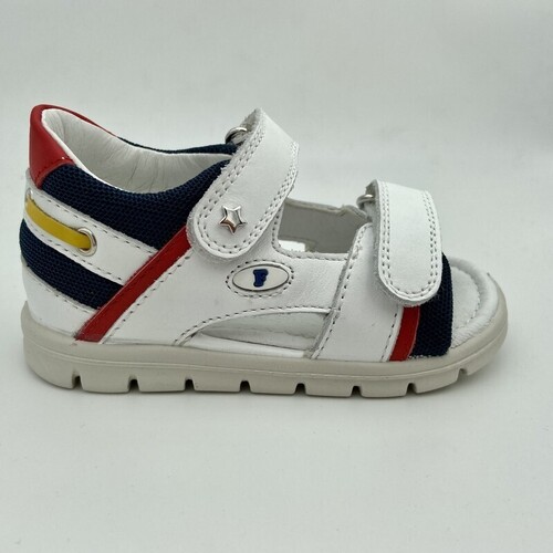 Chaussures Enfant Baskets mode Falcotto NEW SAILING SANDALE BL Blanc