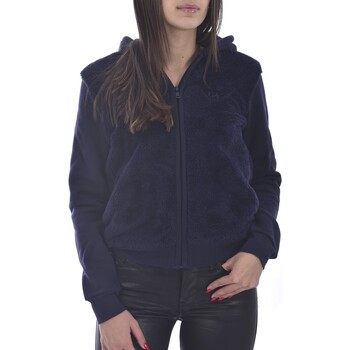 Vêtements Femme Sweats Emporio Armani - Veste zippée - marine Bleu