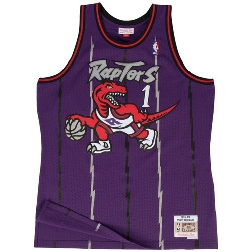 Vêtements Rrd - Roberto Ri Mitchell And Ness Maillot NBA Tracy Mcgrady Toro Multicolore