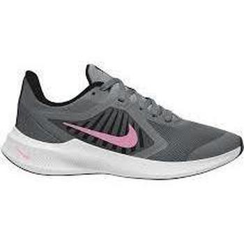 Chaussures Enfant Running / trail Nike Downshifter 10 GS Rose, Noir, Gris