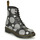 Chaussures Femme Boots Dr. Vegan Martens 1460 Blanc / Gris