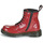 Chaussures Fille Boots Dr. Martens Combat 1460 J Rouge