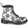 Chaussures Enfant Boots Dr. Martens 1460 J Blanc / Gris