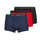 Sous-vêtements Homme Boxers Hom SEAN BRIEF X3 Noir / Marine / Rouge