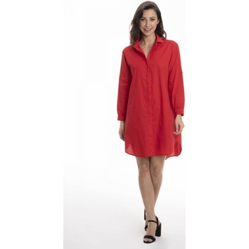 Vêtements Femme Robes courtes Gerard Pasquier Robe confort REBECA Rouge