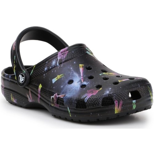 Chaussures Enfant Sandales et Nu-pieds Crocs Crocs Tulum Open Flat 206818-001 Noir
