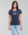 Vêtements Femme T-shirts manches courtes Tommy Jeans TJW SKINNY ESSENTIAL TOMMY T SS Marine