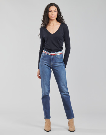Vêtements Femme Jeans droit Tommy Hilfiger NEW CLASSIC STRAIGHT HW A LEA Bleu Medium