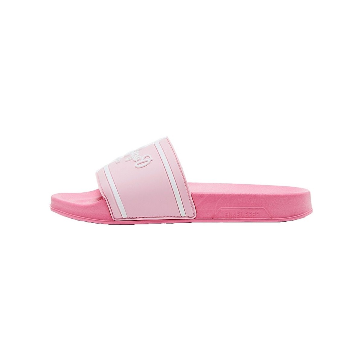 Chaussures Femme Sandales et Nu-pieds Pepe jeans Mules  Slider Logo Girls Ref 53026 Pink Rose