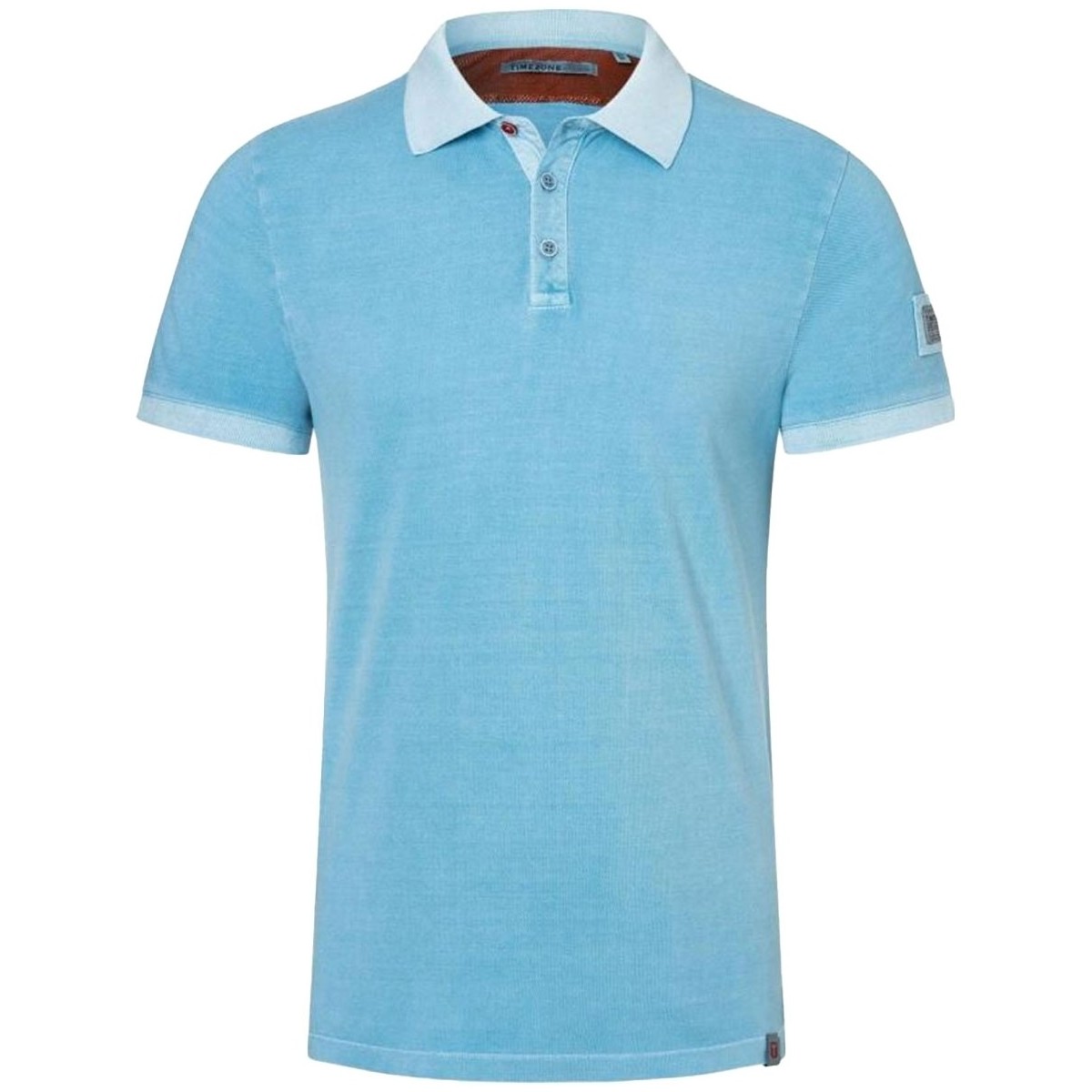 Vêtements Homme logo trim polo shirt Polo  ref 52346 bleu clair Bleu