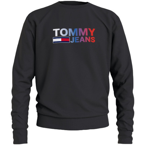 Vêtements Homme Sweats Tommy Jeans Ombre corp logo crew Noir