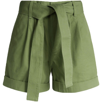 Vêtements Femme Shorts / Bermudas Tommy Jeans Ceinture badge Vert