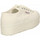 Chaussures Femme Baskets mode Superga 2790 SHINY PINT.PLATFORM Blanc