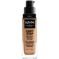 Beauté Fonds de teint & Bases Nyx Professional Make Up Can't Stop Won't Stop Full Coverage Foundation neutral Buff 