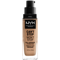 Beauté Femme Fonds de teint & Bases Nyx Professional Make Up Can't Stop Won't Stop Full Coverage Foundation classic Tan 