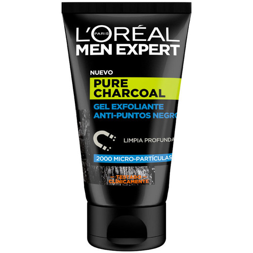 Beauté Homme En mode rétro L'oréal Men Expert Pure Charcoal Gel Exfoliante P.negros 