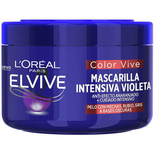 Beauté Femme Soins & Après-shampooing L'oréal Elvive Color-vive Violeta Mascarilla Intensiva 