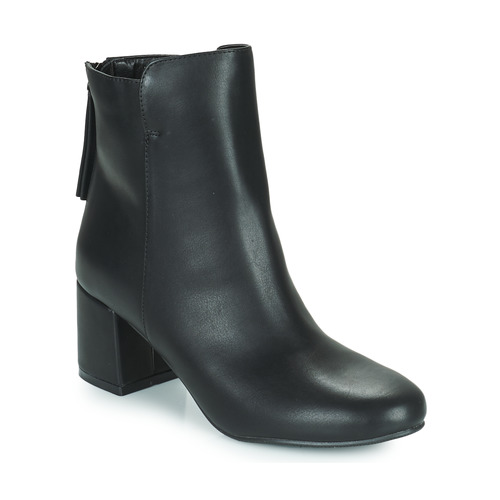 Chaussures Femme Bottines Mules à Enfiler Alénoa LH2268 Noir