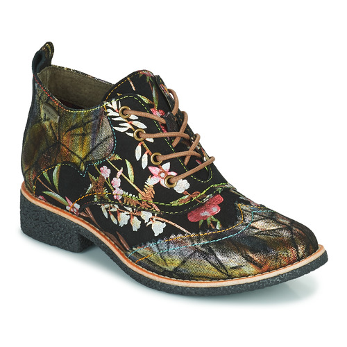 Chaussures Femme cleats Boots Laura Vita COCRALIEO Noir / Vert / Rose