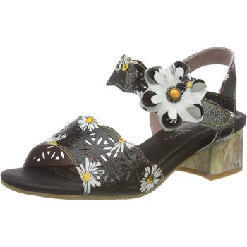 Chaussures Femme Sandales et Nu-pieds Laura Vita Hucbio 0121 Noir