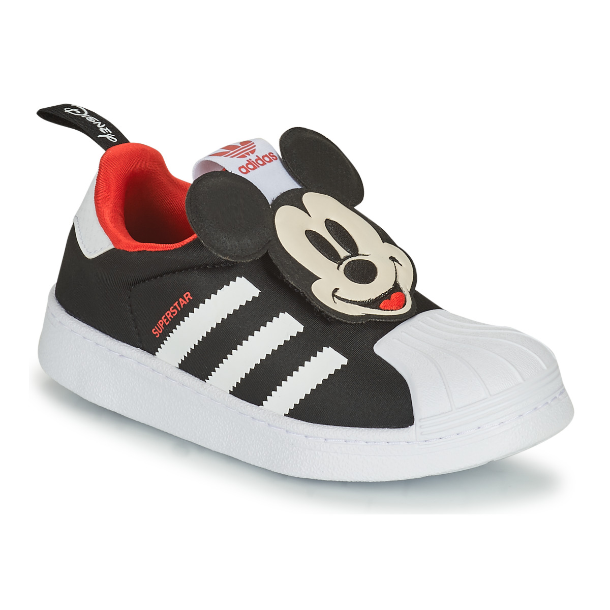 adidas Originals SUPERSTAR 360 C Noir / Mickey - Livraison Gratuite |  Spartoo ! - Chaussures Baskets basses Enfant 30,00 €