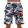 Vêtements Homme Shorts / Bermudas Monsieurmode Short sportwear pour homme Short 3726 blanc Blanc