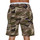 Vêtements Homme surf Shorts / Bermudas Monsieurmode Short homme camouflage Short 3726 vert Vert