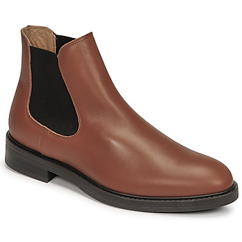 Chaussures Homme Boots Selected CHELSEA Cognac