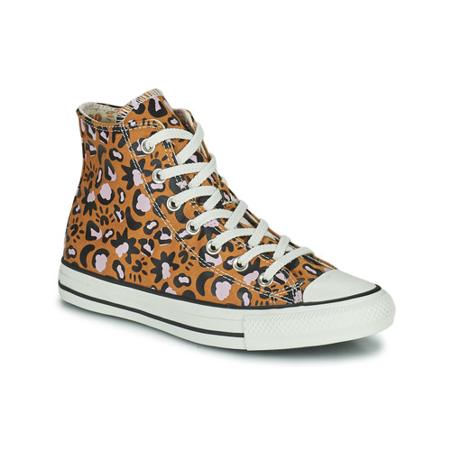 Chaussures Femme Baskets montantes Converse CHUCK TAYLOR ALL STAR MYSTIC WORLD HI Moutarde / Rose