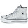 Chaussures Femme Baskets montantes Converse CHUCK TAYLOR ALL STAR LIFT AUTHENTIC GLAM HI Argenté / Blanc