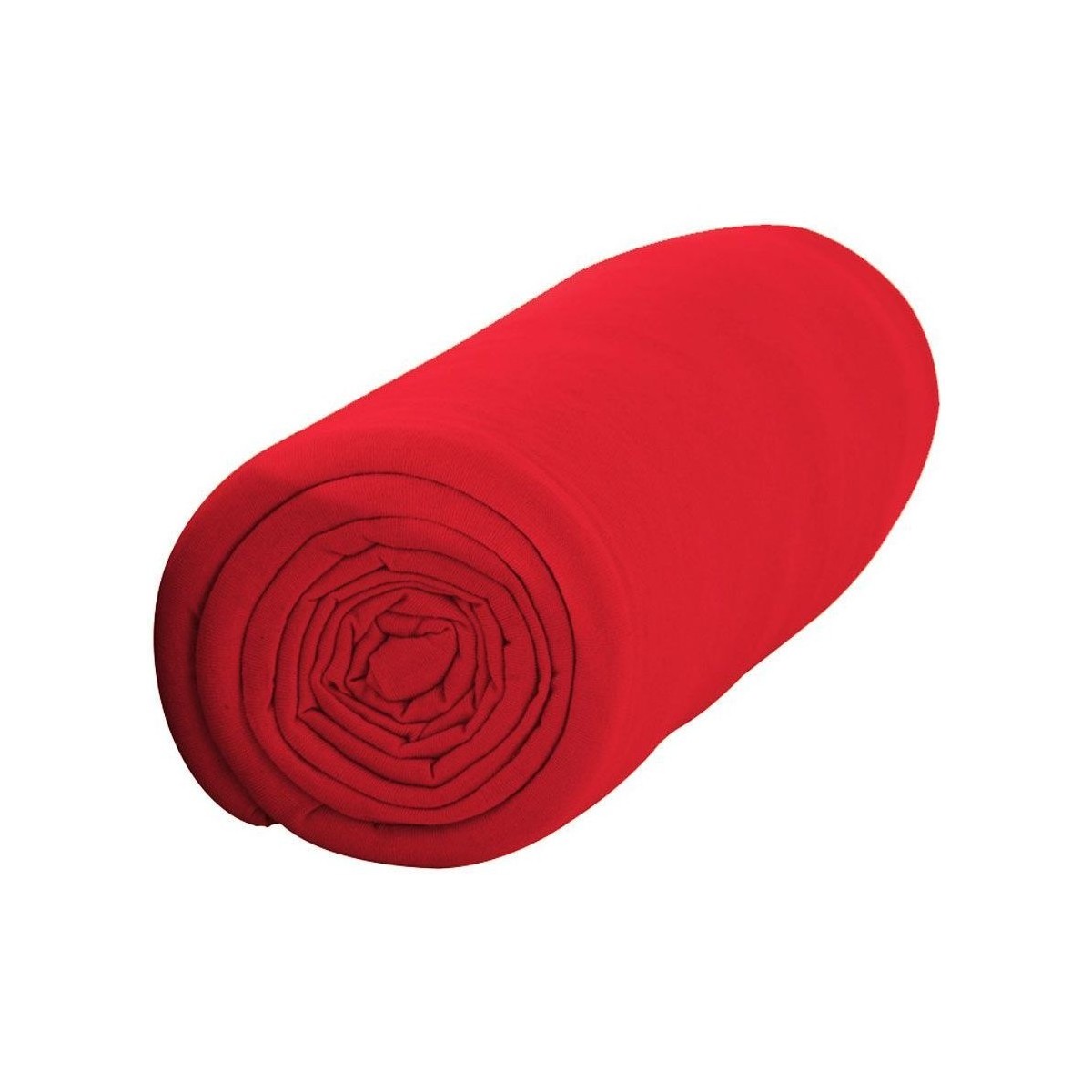 Maison & Déco Draps housse Lefebvre-Textile Drap housse uni rouge 90 x 190 cm Rouge