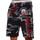 Vêtements Homme ruffle Shorts / Bermudas Monsieurmode Short camouflage pour homme Short 3728 noir camo Noir