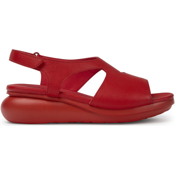 Chaussures Camper Sandales cuir BALLOON rouge - Chaussures Sandale Femme 130 