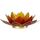 Maison & Déco Bougeoirs / photophores Phoenix Import Porte Bougie Fleur de Lotus 3 couleurs et Or Orange