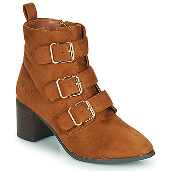 Chaussures Femme Boots Moony Mood PAOLA Camel