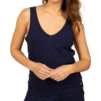 Vêtements Femme Débardeurs / T-shirts sans manche Deeluxe S21166W Bleu
