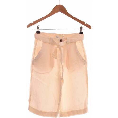 Vêtements Femme Shorts Tommy / Bermudas Massimo Dutti Short  34 - T0 - Xs Blanc