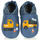 Chaussures Garçon Chaussons bébés Robeez YARD ROAD Bleu / Jaune