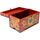 Maison & Déco Malles, coffres de rangements Phoenix Import Coffre tibétain Spirale peint à la main Rouge