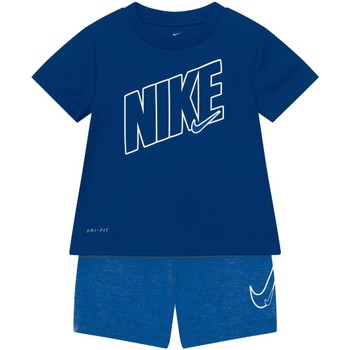 Vêtements Enfant nike call air force 1 bespoke mister cartoon font Nike call 66H589-U1U Bleu