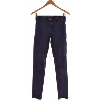 Vêtements Femme Jeans slim Zara Pantalon Slim Femme  34 - T0 - Xs Bleu