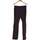 Vêtements Femme Pantalons John Galliano Pantalon Slim Femme  36 - T1 - S Noir